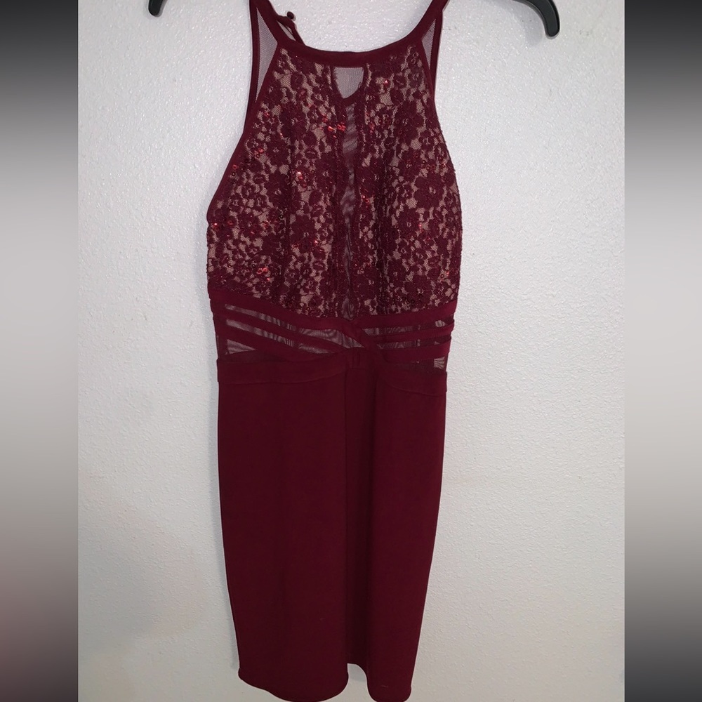 Red mini dress for formal/semi formal occasion